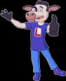 Cowley's School of Motoring mascot