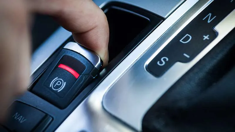 An electronic parking brake switch